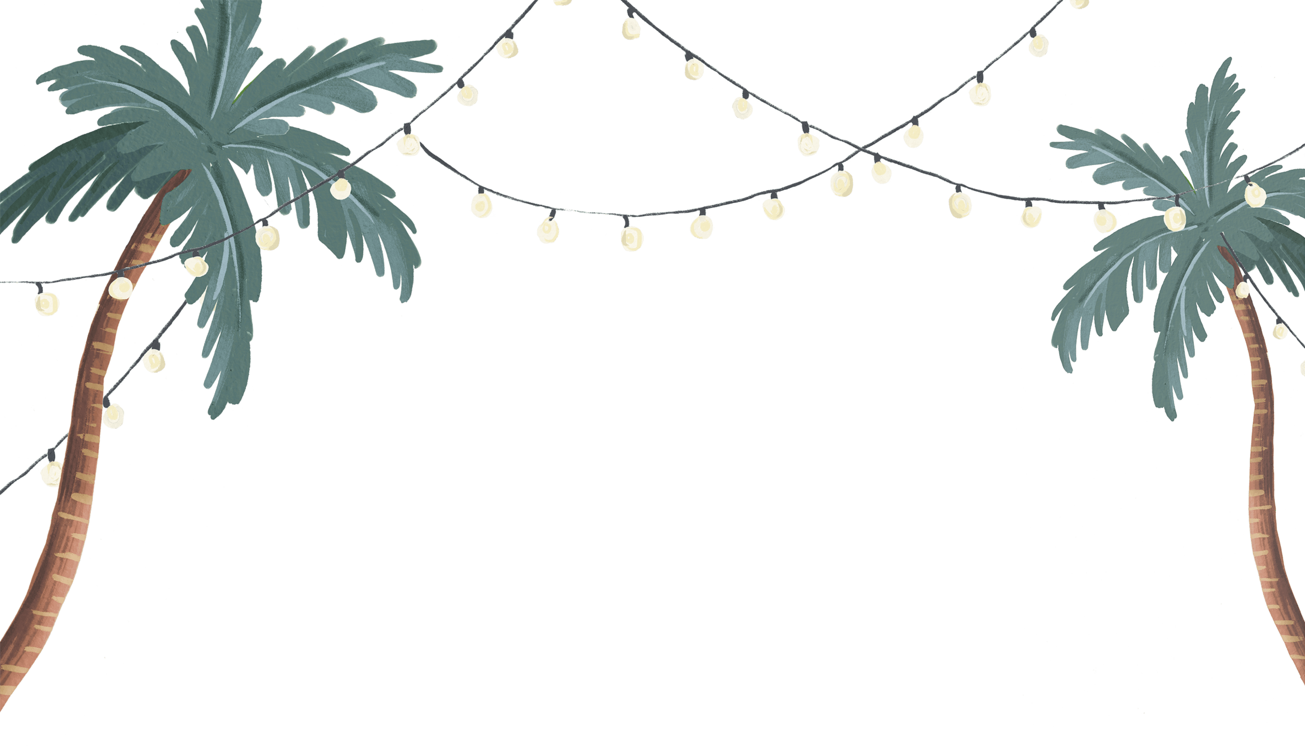 Background palm trees